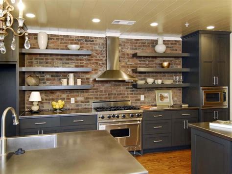 wood cabinets and stainless steel open shelves|decorative cabinets with open shelves.